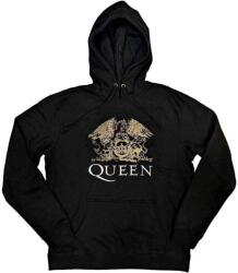 Queen Crest Black XL Pulóver (QUHD22MB04)