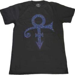 Prince Purple Symbol (Embellished) Black XL Ing (PRINTS43MB04)