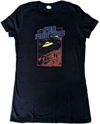 Foo Fighters UFOS 2015 European Tour (Back Print & Ex-Tour) Black L Női Ing (FOOTS46LB03)
