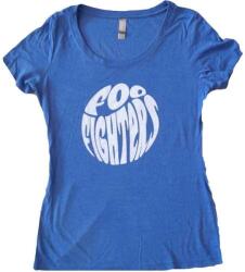 Foo Fighters 70s Logo (Ex-Tour) Blue M Női Ing (FOOTS31LBL02)
