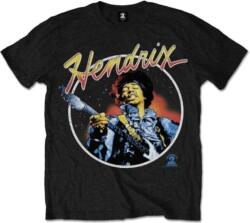 Jimi Hendrix Script Circle Black M Ing (<![CDATA[JHXTS06MB02]]>)