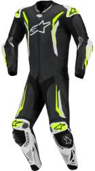 Alpinestars Costum de motocicletă din piele Alpinestars GP TECH V5 negru-alb-galben fluo (AIM104-132)