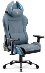 Diablo Chairs DIABLO X-HORN gamer szék, Normal size, szövetes, kék Rainbow blue