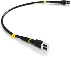 FieldCast 2C SM Jumper Duplex Patch Cable 0.40m Negru (cablul patch LC inclus in Adapterul Doi)