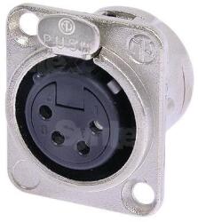 Neutrik Conector XLR mama 4 Pini Montare Panou Neutrik NC4FD-L-1