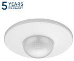 ORNO OR-CR-295/W Mozgás- és jelenlétérzékelő 360°, IP20, 2000W, 3 érzékelő, állítható távolság Ø3m-20m, fehér (OR-CR-295/W)