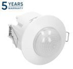 ORNO OR-CR-222 Süllyesztett szerelésű PIR mozgásérzékelő 360° 3 detektorral, IP20 védettség; érzékelési tartomány 360°, 6 m; LED-ekkel működik (OR-CR-222)