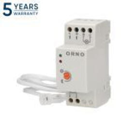 ORNO OR-CR-219 DIN alkonyérzékelő külső érzékelővel, IP65, max. terhelés 3000W; IP65 védettség; hermetikus külső cső; kiegészítő szabályozás (OR-CR-219)