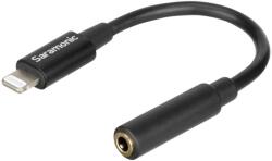 Saramonic Adaptor Saramonic jack 3.5mm TRRS mama la Lightning, cu iesire casti