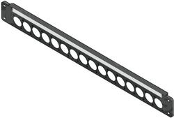 Canare Patch Panel 1U Canare 1U-AS1D (16 gauri Neutrik D)
