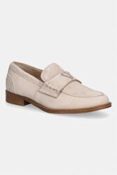 Guess mocasini pentru femei din piele întoarsă BELISO 9BY2-OBDZMY_08X (FLTBSO.SUE14.BEIGE)