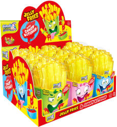  Sweet Flash zselés sültkrumpli gumicukor zselés ketchup mártogatással - 40g