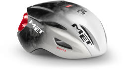 MET Manta Mips Uae Team Edition 2025 Kerékpáros Sisak Fehér-szürke-piros, 58-61 Cm (l)