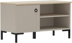  Cipősszekrény, szürkésbarna Taupe/silverjack tölgy, DOMCA 1D