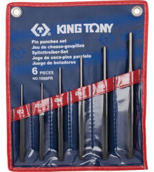KING TONY 6 részes csapkiütő készlet (2.3. 4.5. 6.8mm)1006PR (1006PR)