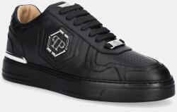 Philipp Plein bőr sportcipő Low Top - fekete Férfi 45