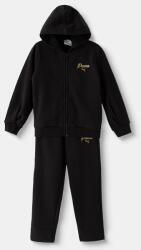 PUMA melegítő gyerek pamuttal ESS SCRIPT Sweat Suit - fekete 152