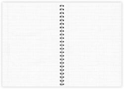 Herlitz Caiet cu spirala A5, 100 file, HERLITZ X. Book Enjoy Life matematica