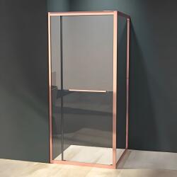  Innsbruck . ||. zuhanykabin Rose Gold 5mm 80 cm, NANO (ZDRS-8D19)