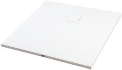  Bern . ||. White 80x80x2 cm szögletes, SMC zuhanytálca szifonnal (GBTS-8B8W)