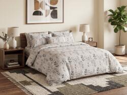  Lenjerie de pat din polibumbac SALVIA gri-maroniu Dimensiune lenjerie de pat: 70 x 90 cm | 140 x 220 cm Lenjerie de pat