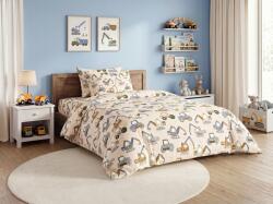  Lenjerie de pat pentru copii din bumbac Renforcé DIGGERO colorata Dimensiune lenjerie de pat: 70 x 90 cm | 140 x 200 cm Lenjerie de pat