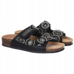 Igi&Co Női papucs Igi&Co díszítéssel 5696900 Si. nappa Lamin. /nero MÉRET38 (5696900)