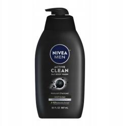 Nivea Men Active Clean tusfürdő férfiaknak 887 ml (9005800404080)