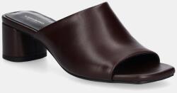 Vagabond Shoemakers bőr papucs PIPER - burgundia Női 41