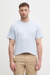 Lacoste férfi pamut póló - kék S - answear - 21 990 Ft