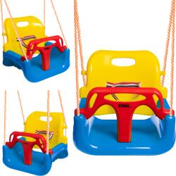 Coil Hinta Gyerekeknek Kerti Függőszék Erős 3az1ben Vödör Csíkos Kék (C0348-BLUE)