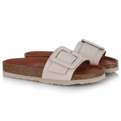 Dr. Brinkmann Női papucs Dr Brinkmann 700758-08 Beige ekrü Bőr Hatású MÉRET40 (700758-08)