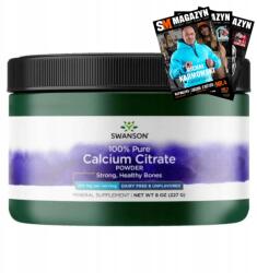 Swanson Kalcium-citrát 100% Pure 227 g Csont Fogak Sejtregeneráció (SW1375)
