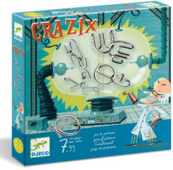 DJECO Logikai játék - Fém ördöglakatok - Crazix (DJ08463) - naturebrand