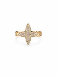 ElectraStore Inel Flower LV Cu Cristale Zirconia (C5054)