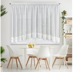 EUROFIRANY Roses Eva Minge függöny Fehér 400x160 cm - homeandstyle - 17 196 Ft