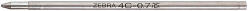 Zebra Tollbetét 0, 7 mm, Zebra 4C, kék - suplix