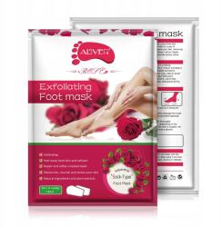 Aliver Rose lábmaszk Rózsaszín hámlasztó lábmaszk 1 pár (FB3519-6)