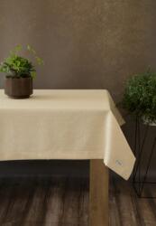 Takoy Arany színű asztalterítő 140x350 cm, vászonszövésű textúrával STELLA 1, ezüstszál beszövéssel