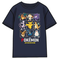 Mister Licence Pokémon Fun Squad Blue gyerek rövid póló, felső (85FML376507B6)