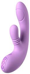 Pipedream Rabbit vibrátor G-pont és csikló stimuláló, pulzáló, USB töltésű lila