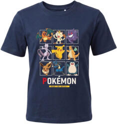 Mister Licence Pokémon Fun Squad Blue gyerek rövid póló, felső 4 év / 104 cm 85FML376507B4 (85FML376507B4)