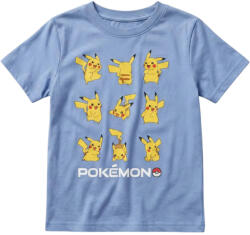 Mister Licence Pokémon Fun Squad Light Blue gyerek rövid póló, felső 3 év / 98 cm 85FML376507A3 (85FML376507A3)