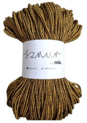  Sznur by Mila pamutzsinór 5 mm PM305 - Fekete-sárga
