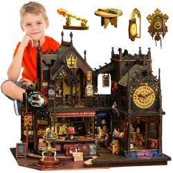 Bedee Miniatűr Mágikus Diy Házikó Varázskönyv Fa Szett (MINIATUROWY MAGICZNY DOMEK DIY)