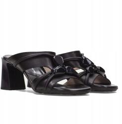 Hispanitas Női flip-flop papucs Hispanitas HV264743 SOHO-V26 Black fekete Bőr MÉRET. 38 (HV264743 SOHO-V26 BLACK)