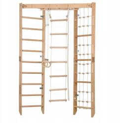 Rinagym Gimnasztikai létra Spr Corner natúr 230 cm hálóval otthonra (RNG SPR CORNER nat)