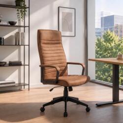 IV Interior Concept Scaun de birou pivotant LAZIO microfibra maro vintage (A-48704 VC)