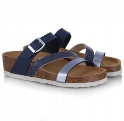 Dr. Brinkmann női flip-flop papucs 700753-51 Mittelblau műanyag Sötétkék MÉRET. 37 (700753-51 MITTELBLAU)