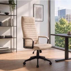 IV Interior Concept Scaun de birou pivotant LAZIO catifea bej (A-48700 VC)